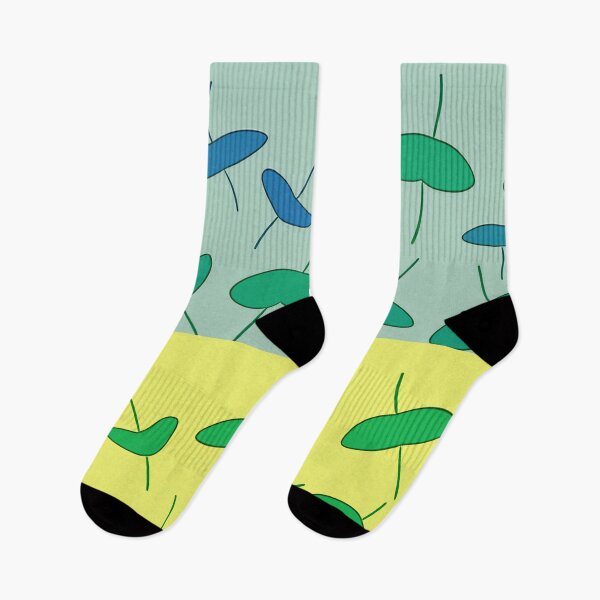 Item preview, Colorful leaves in blue and green designed and sold by Photopat.