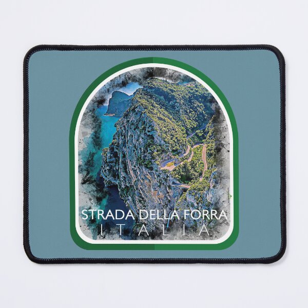Item preview, Strada Della Forra Italy Italia Lago Di Garda The Gorge Road T-Shirt Sticker 4 designed and sold by OuterShellUK.