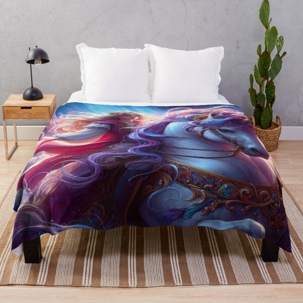 Item preview, Copy of The Last Unicorn Fanart_heroic fantasy illustration designed and sold by Dominika Farkašová.