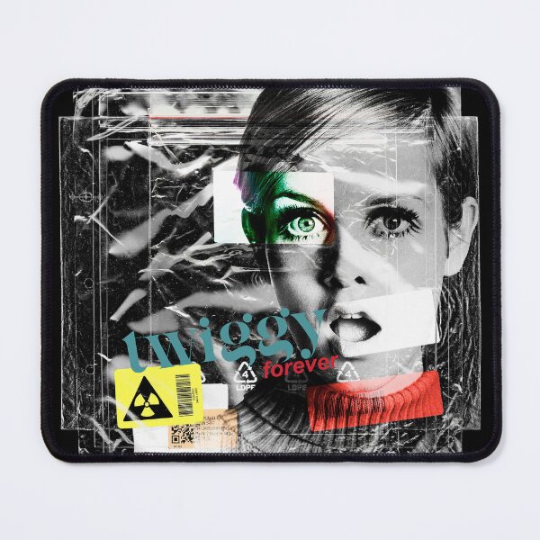Item preview, Collage Art Tribute Twiggy designed and sold by RedPurple-Tees.