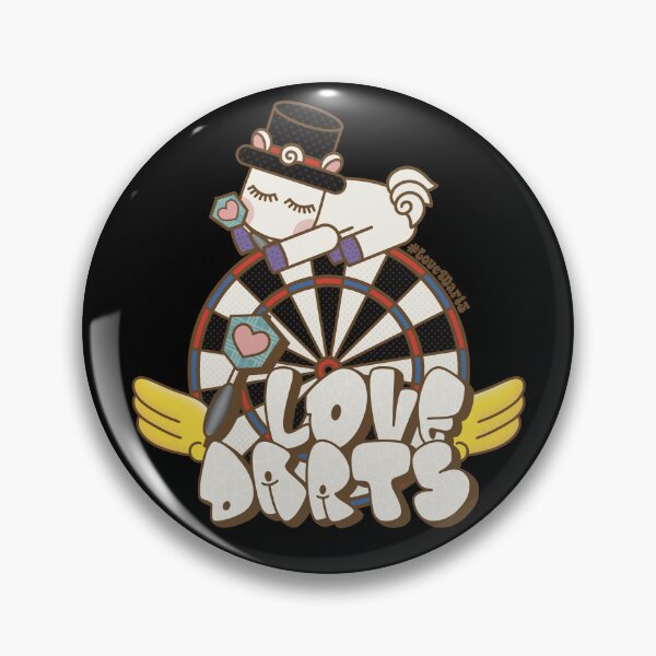 Item preview, White Horse Loves DARTS! designed and sold by love4darts.