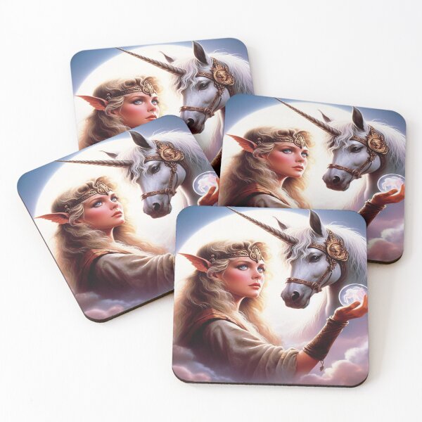 Item preview, Copy of The Last Unicorn Fanart_Mythical painting designed and sold by Dominika Farkašová.