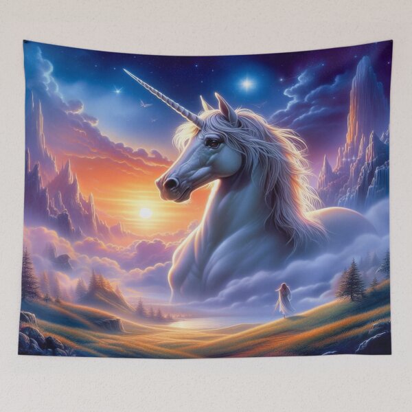 Item preview, Copy of The Last Unicorn Fanart_Majestic Unicorn Art designed and sold by Dominika Farkašová.