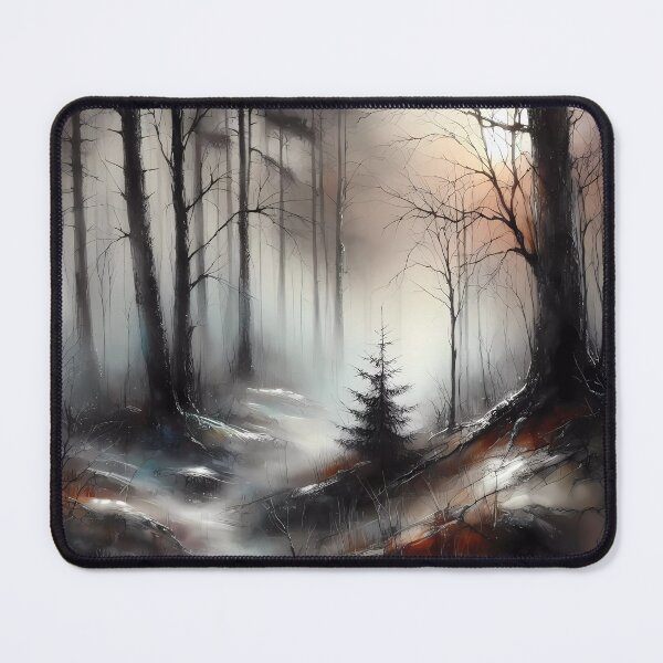 Item preview, Misty eerie landscape. designed and sold by ShazellArt.