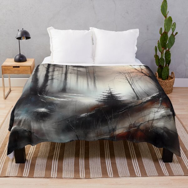 Item preview, Misty eerie landscape. designed and sold by ShazellArt.