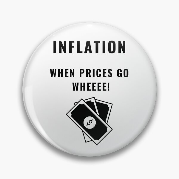Item preview, Inflation Go Wheee! - Quirky Economics Design - Perfect Gift for Economists & Finance Students! Explore Your Favorites! designed and sold by EconDaily.
