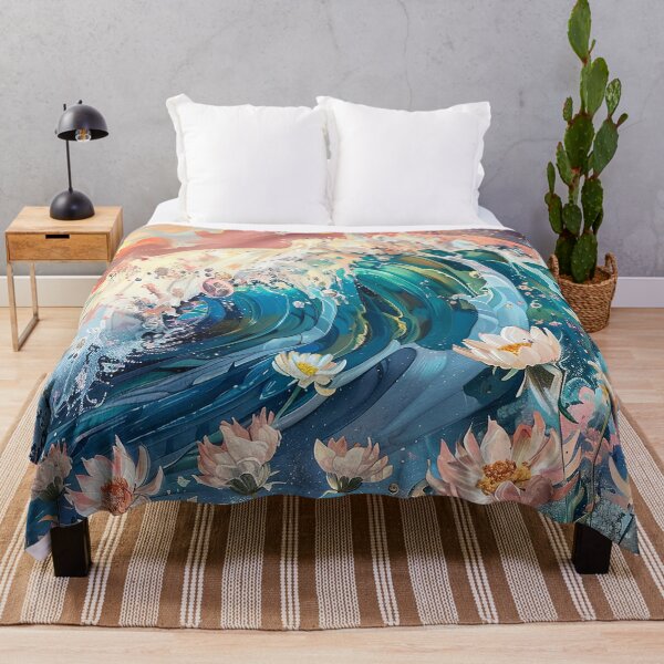 Item preview, Waves Sea Ocean Beach - holidays designed and sold by FlowersColorful.