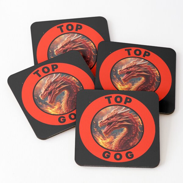 Item preview, FIERY TOP GOG RED 1 designed and sold by Marni Scofidio Desi9ns.