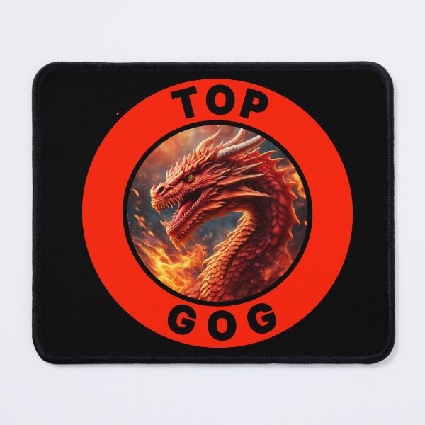 Item preview, FIERY TOP GOG RED 1 designed and sold by Marni Scofidio Desi9ns.
