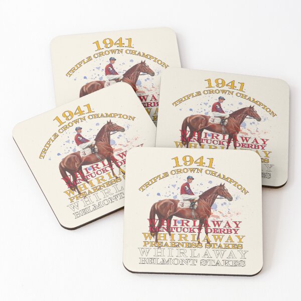 Item preview, 1941 Triple Crown Champion Whirlaway horse racing design  designed and sold by Ginny Luttrell.