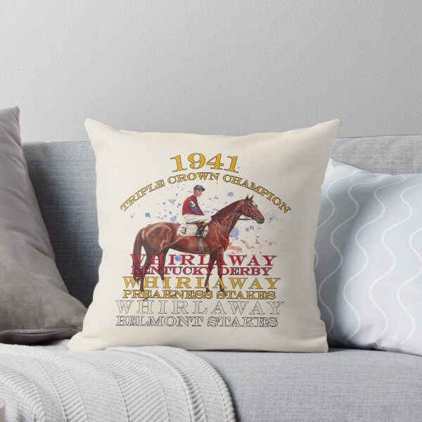 Item preview, 1941 Triple Crown Champion Whirlaway horse racing design  designed and sold by Ginny Luttrell.