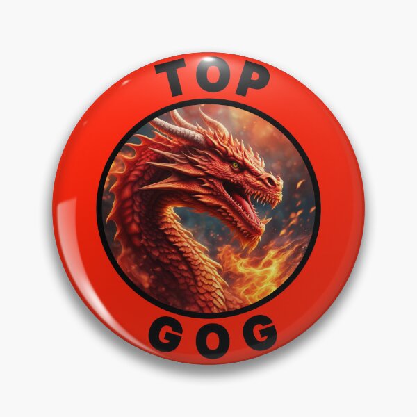 Item preview, FIERY TOP GOG RED 2 designed and sold by Marni Scofidio Desi9ns.