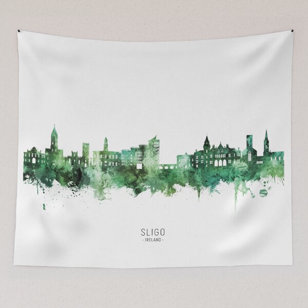 Artikelvorschau, Skyline von Sligo, Irland entworfen und verkauft von ArtPrints.