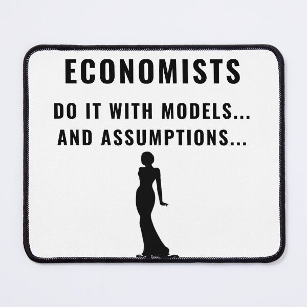 Item preview, Economists do it with Models - Quirky Economics Design - Perfect Gift for Economists & Finance Students! Explore Your Favorites! designed and sold by EconDaily.