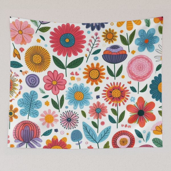 Item preview, Flower Painting Adventure for Kids - Blooming Creativity designed and sold by asbno19.