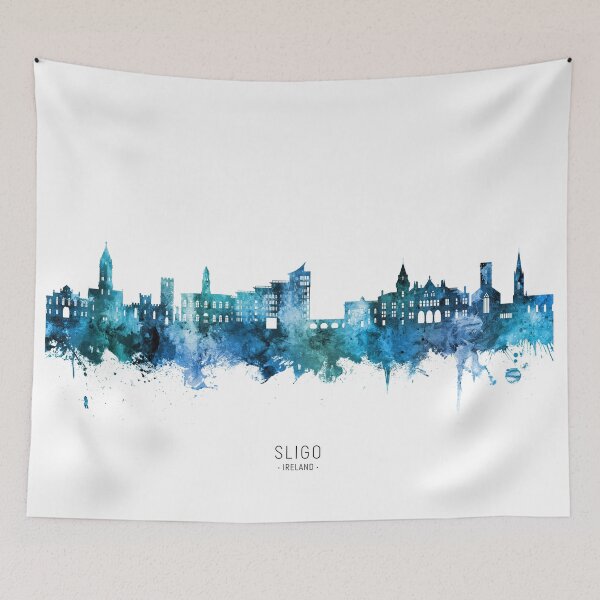 Artikelvorschau, Skyline von Sligo, Irland entworfen und verkauft von ArtPrints.
