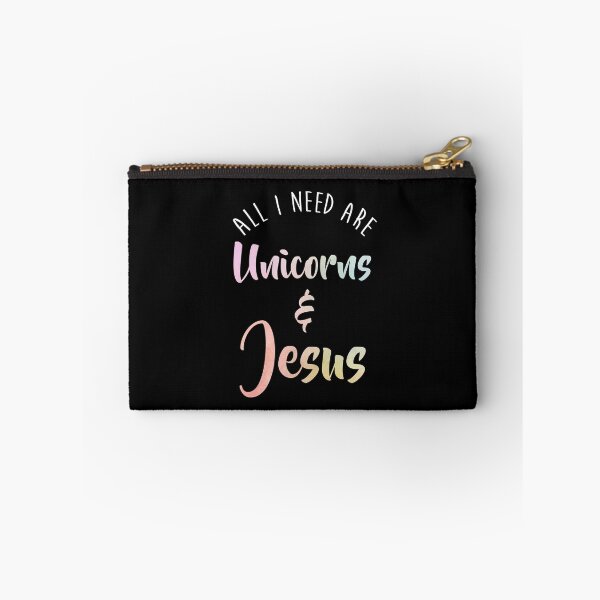 Item preview, All I Need Are Unicorns And Jesus Funny Christian designed and sold by noirty.