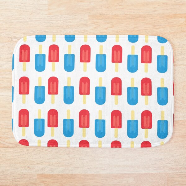 Item preview, Popsicle Pattern- Red and Blue designed and sold by Emma Sangorska.