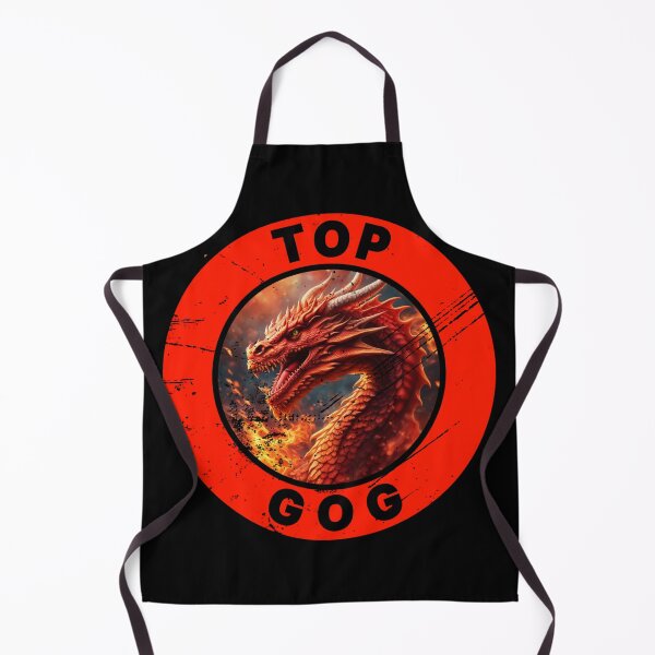 Item preview, FIERY TOP GOG RED DISTRESSED designed and sold by Marni Scofidio Desi9ns.