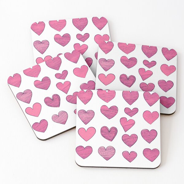 Item preview, Pink Hearts designed and sold by jasminecute.