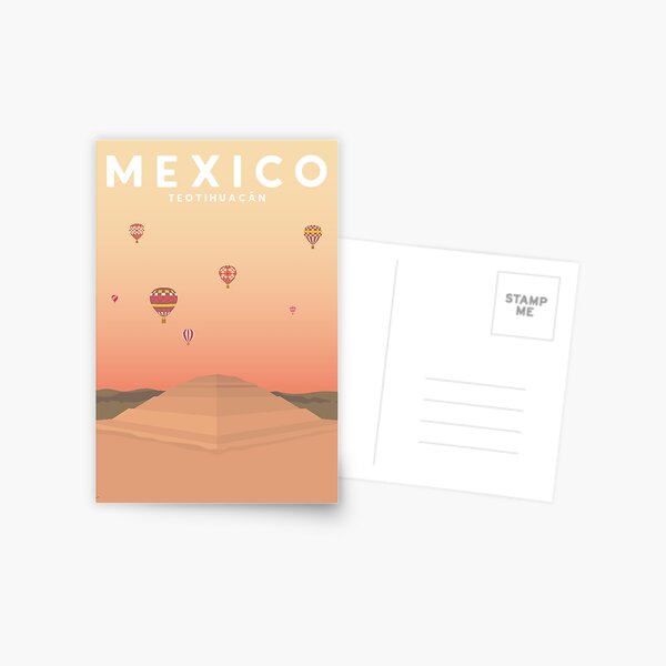 Item preview, Teotihuacan, Mexico Travel Poster designed and sold by Lyman Creative Co..