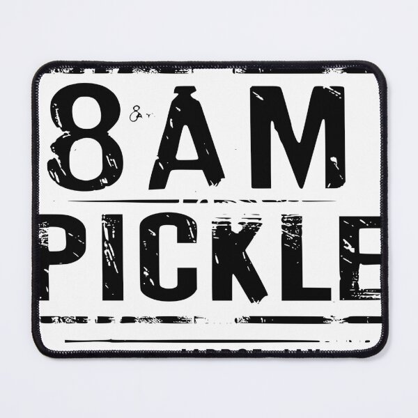 Item preview, 8AM Pickle - JARBOE, JAX - BLACK designed and sold by Yoho-ka Press.