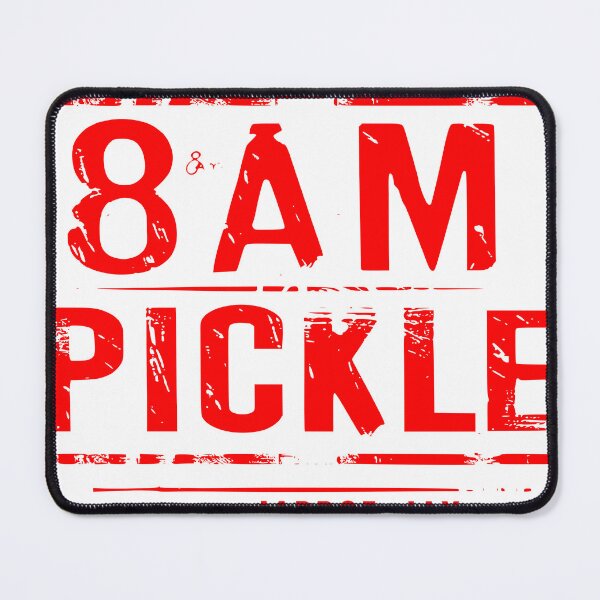 Item preview, 8AM Pickle - JARBOE, JAX - RED designed and sold by Yoho-ka Press.