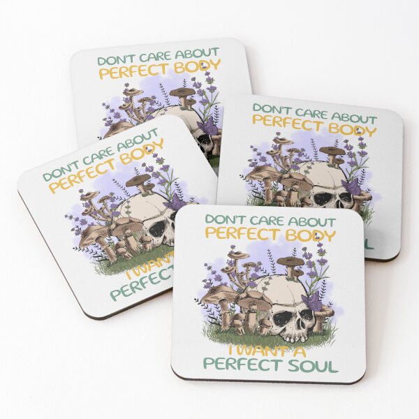 Item preview, I want a perfect body i want a perfect soul: Skull Lovers designed and sold by Cree8if.