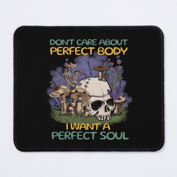 Item preview, I want a perfect body i want a perfect soul: Skull Lovers designed and sold by Cree8if.