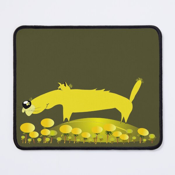 Item preview, A dog in a yellow meadow designed and sold by Baltuka.