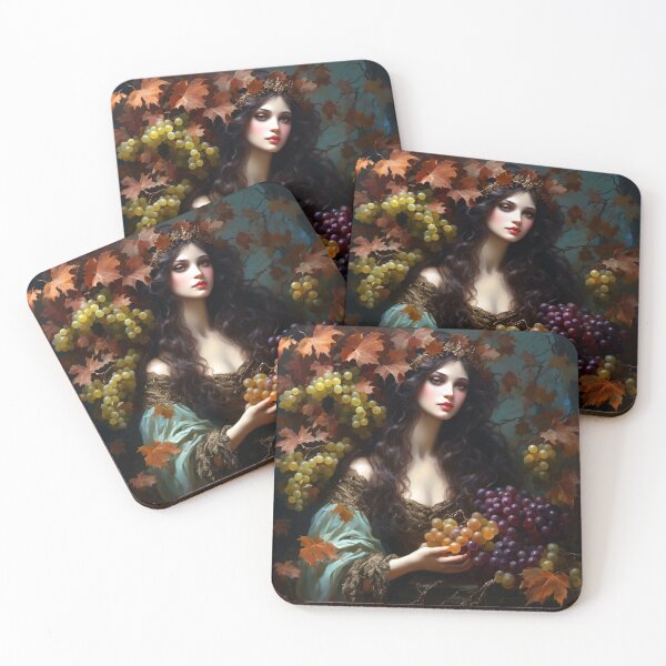 Item preview, Autumn Harvest Fantasy Art designed and sold by IvyAndBat.