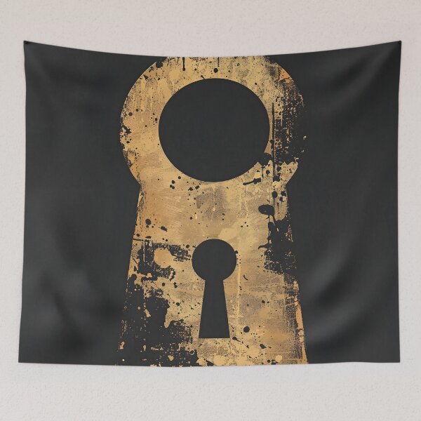 Item preview, Golden Lock and Keyhole designed and sold by dcrc.
