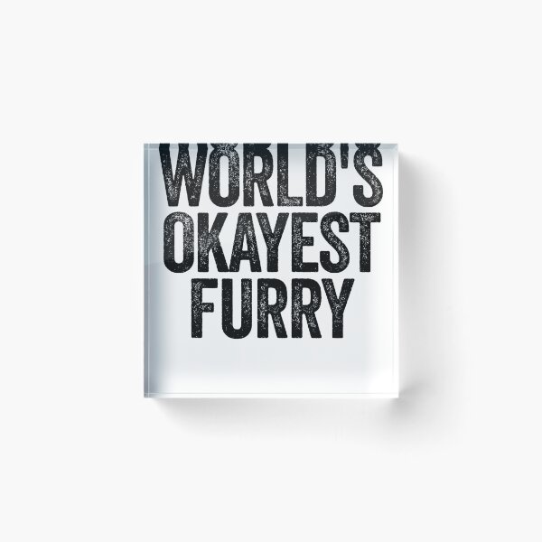 Item preview, World’s Okayest Furry / Anime Otakus designed and sold by StrangeStreet.