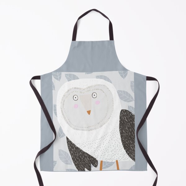 Item preview, Snow Owl with Leaf Pattern by Artist Carla Daly designed and sold by Carla Daly.