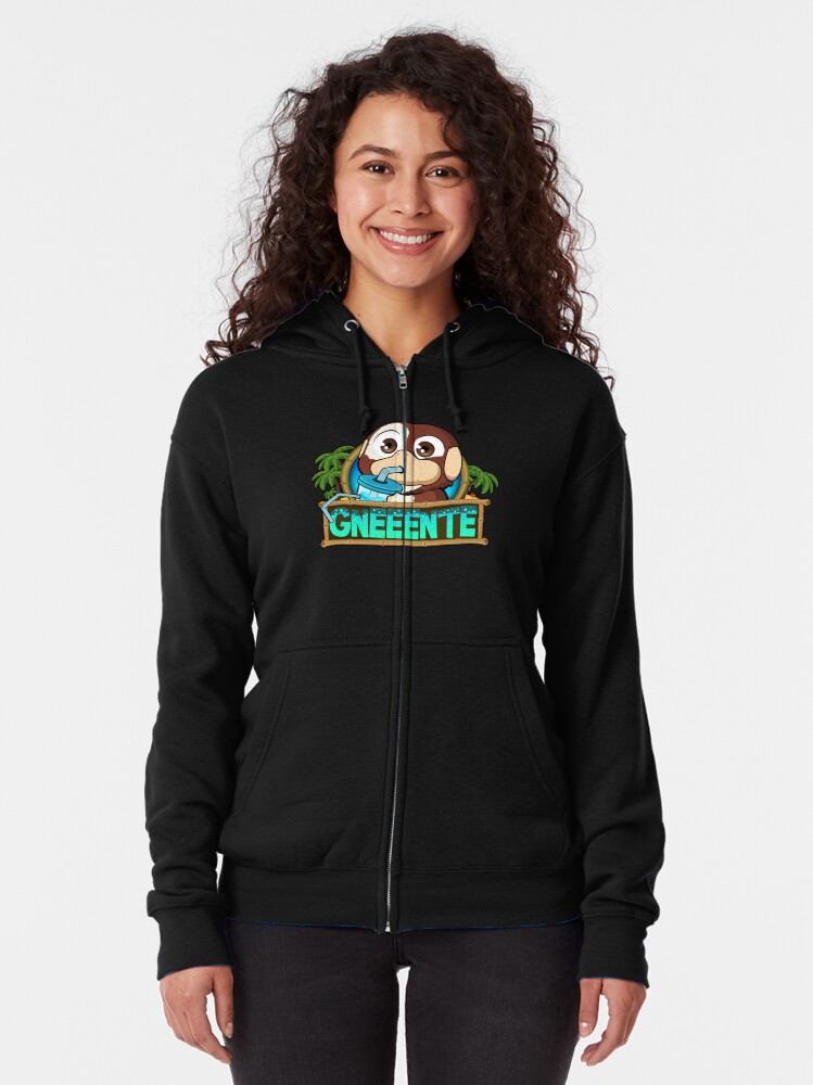 Alternate view of GoEaSyTwitch gneGlu Zipped Hoodie
