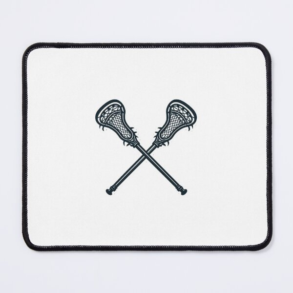 Item preview, Lacrosse Sticks Crossed designed and sold by SportsMomsRock.