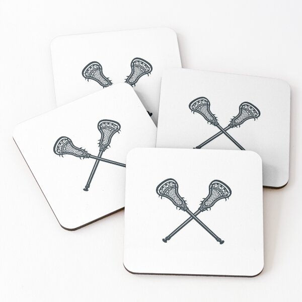 Item preview, Lacrosse Sticks Crossed designed and sold by SportsMomsRock.