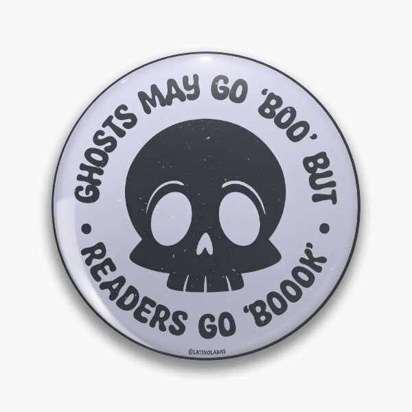 Item preview, Ghosts May Go 'Boo' But Readers Go 'Boook' / Cute Reading Skull Aesthetic Bookish Halloween Spooky For Kindle Girlie Readers designed and sold by Latinoladas.