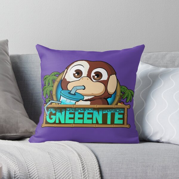 GoEaSyTwitch gneGlu Throw Pillow