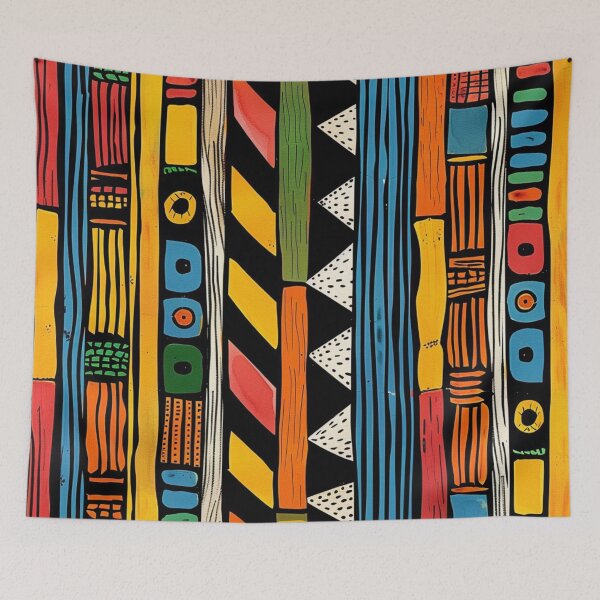 Item preview, "African Tapestry: Vibrant Digital Impressions" designed and sold by Urban Charm.