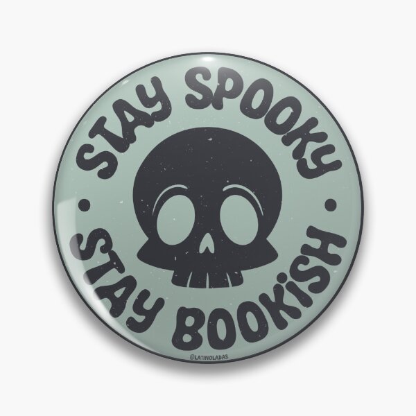 Item preview, Stay Spooky Stay Bookish / Cute Reading Skull Aesthetic Bookish Halloween Spooky For Kindle Girlie Readers designed and sold by Latinoladas.
