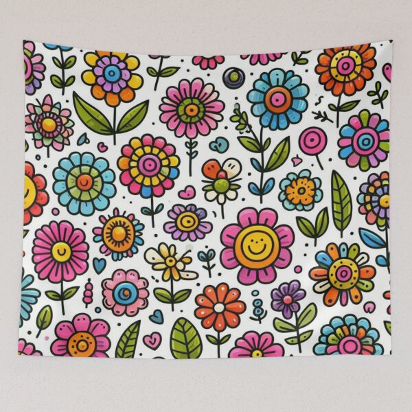 Item preview, Flower Painting Adventure for Kids - Blooming Creativity designed and sold by asbno19.