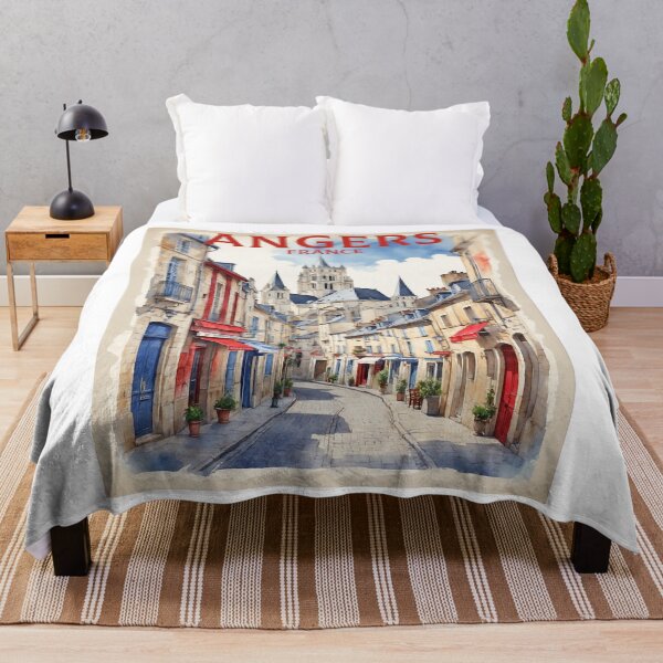 Item preview, Angers France Vintage Travel Tourism  designed and sold by TravelersGems.