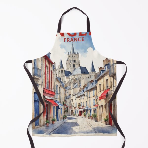 Item preview, Angers France Vintage Travel Tourism  designed and sold by TravelersGems.
