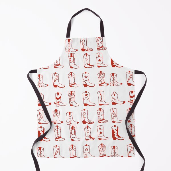 Item preview, Cowboy Boots Pattern - Red designed and sold by Emma Sangorska.