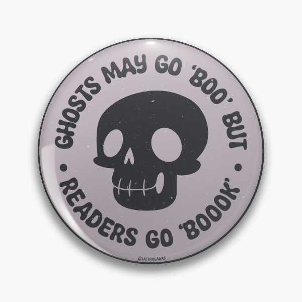 Item preview, Ghosts May Go 'Boo' But Readers Go 'Boook' / Cute Reading Skull Aesthetic Bookish Halloween Spooky For Kindle Girlie Readers designed and sold by Latinoladas.