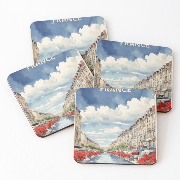 Item preview, Boulogne Billancourt France Vintage Poster Tourism  designed and sold by TravelersGems.