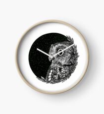 You Shook Me Owl Night Long Clock