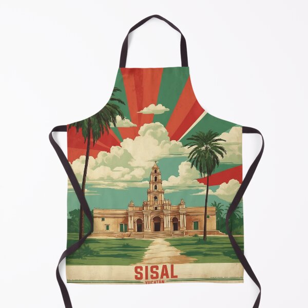 Item preview, Sisal Yucatan Mexico Vintage Travel Tourism designed and sold by TravelersGems.