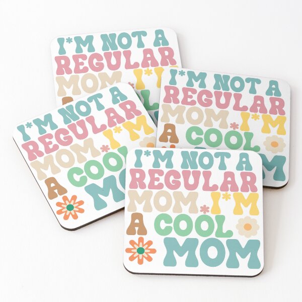 Item preview, I'm Not a Regular MOM, I'm a Cool MOM Tees Mother's Day Celebrate Love Gift Ideas designed and sold by Vintage-Graphic.